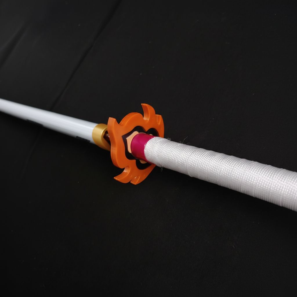 Rengoku LED Katana Sword Flame Breathing – Demon Slayer cosplay sword – Euromosh