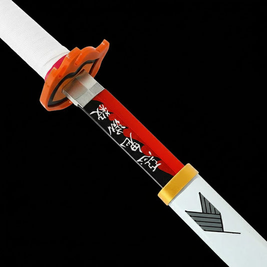 Rengoku LED Katana Sword Flame Breathing – Demon Slayer cosplay sword – Euromosh