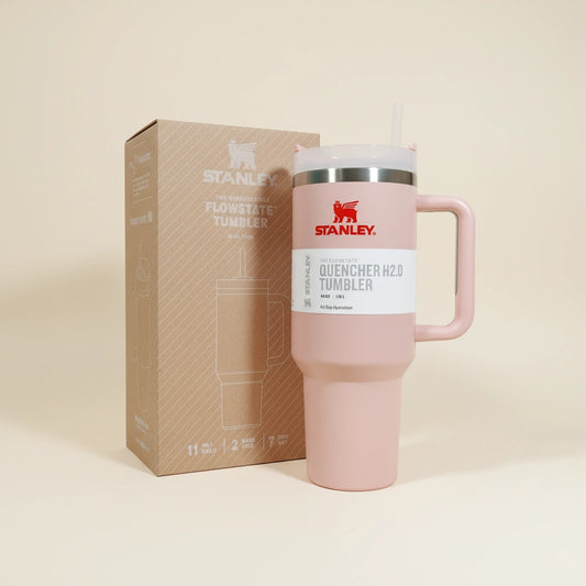 Stanley Quencher H2.0 Tumbler β Soft Blush Pink (40oz)