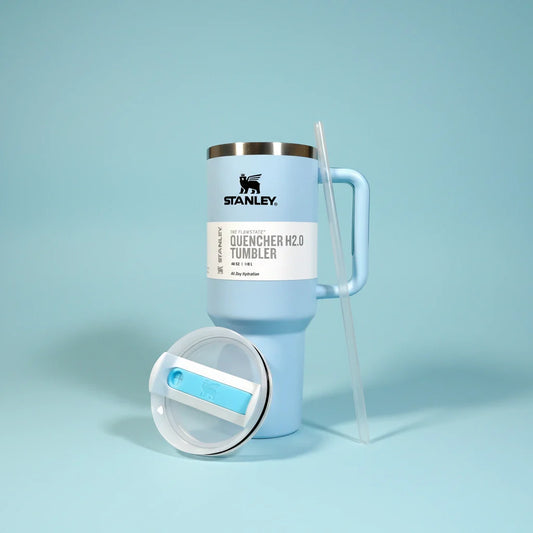 Stanley Quencher H2.0 Tumbler Sky Blue 40oz – Euromosh