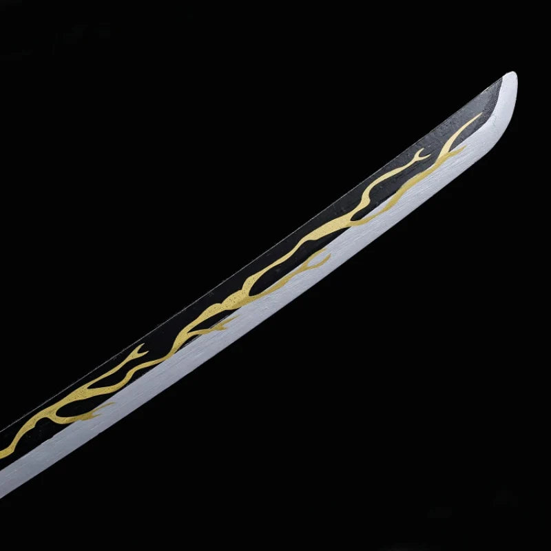 Zenitsu LED Katana Sword Thunder Breathing 7 Color Glow Smoke Effect – Demon Slayer – Euromosh
