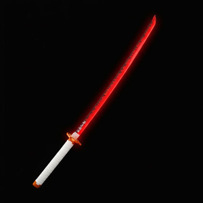 Rengoku LED Katana Sword Flame Breathing – Demon Slayer cosplay sword – Euromosh
