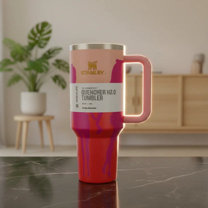 Stanley x Barbie 60s Twist N Turn Quencher 40oz Retro Glam Tumbler – Euromosh
