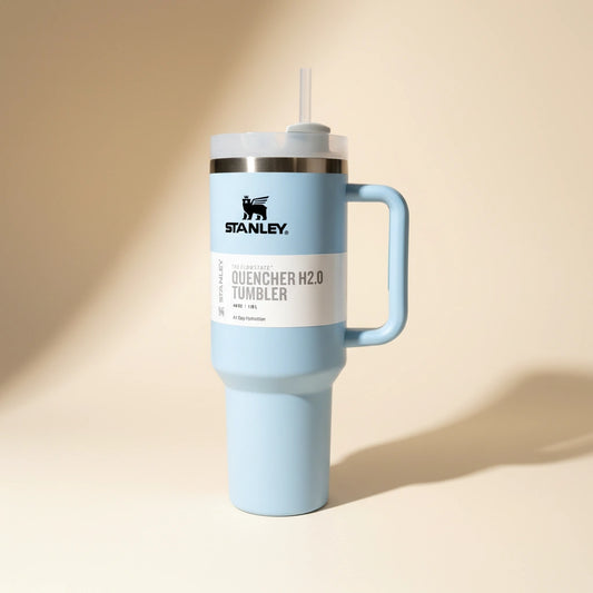 Stanley Quencher H2.0 Tumbler – Sky Blue (40oz)