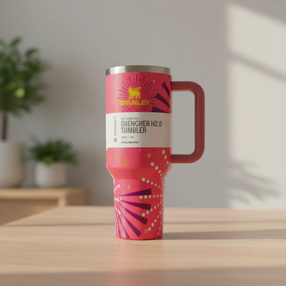 Stanley x Barbie 80s Dynamite Quencher H2.0 FlowState Tumbler 40oz – Euromosh
