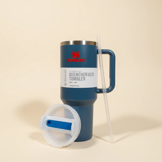 Stanley Quencher H2.0 Tumbler – Classic Navy Blue (40oz)