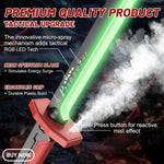 Rechargeable Sparkblade Smoke Katana Sword | RGB Light Up LED Sword with Spark & Sound FX